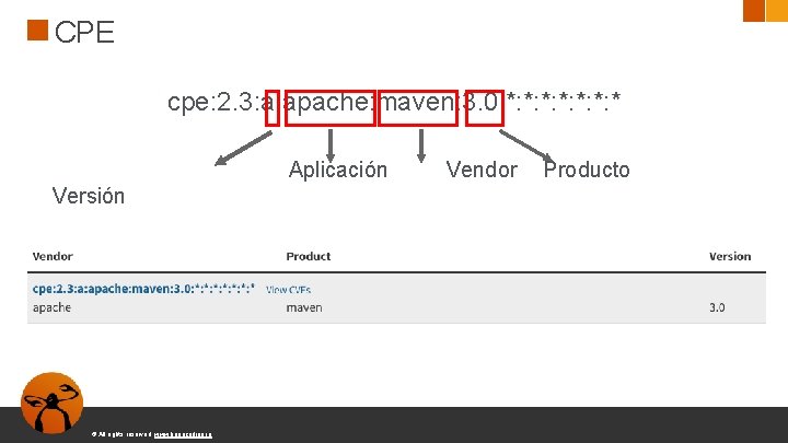 CPE cpe: 2. 3: a: apache: maven: 3. 0: *: *: *: * Aplicación