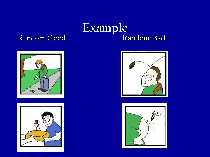 Random Good Example Random Bad 