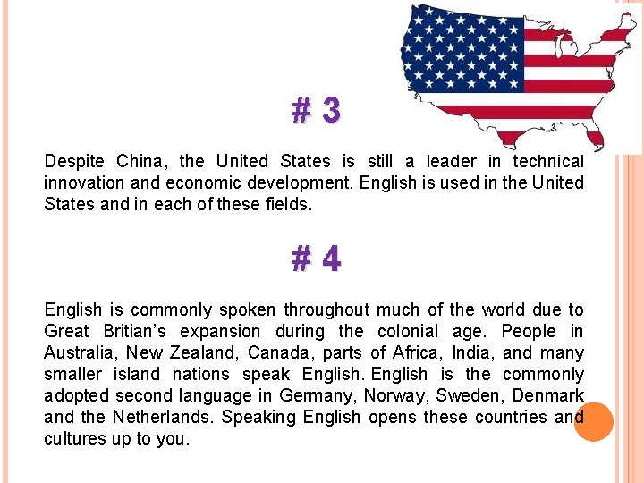 #3 Despite China, the United States is still a leader in technical innovation and