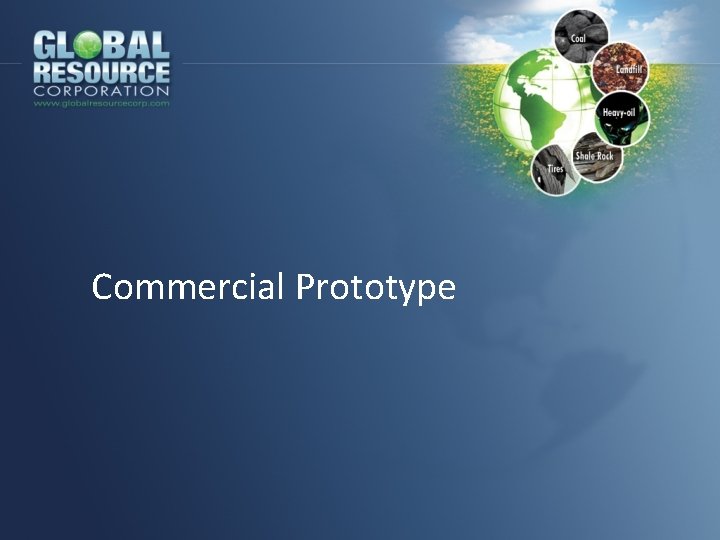 Commercial Prototype 