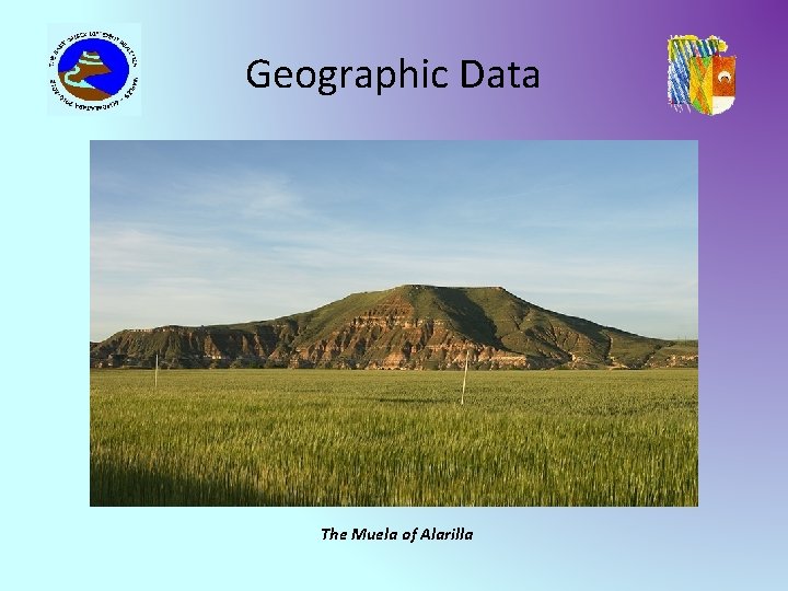 Geographic Data The Muela of Alarilla 