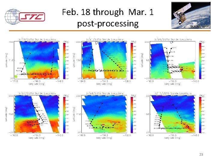 Feb. 18 through Mar. 1 post-processing 23 