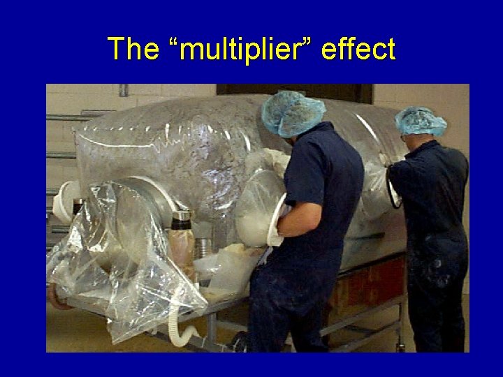 The “multiplier” effect 