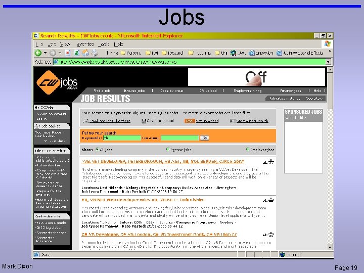 Jobs Mark Dixon Page 19 