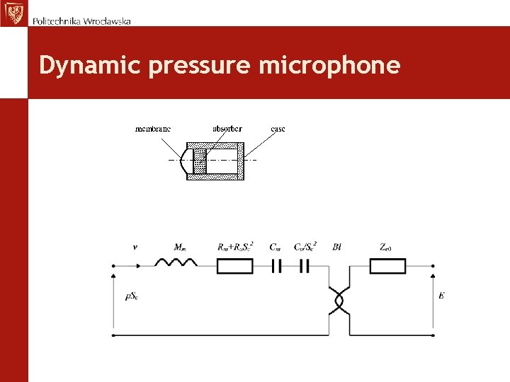Dynamic pressure microphone 