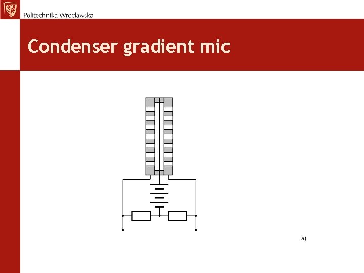 Condenser gradient mic 