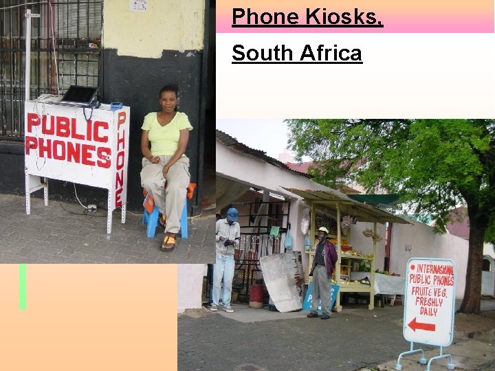 Phone Kiosks, South Africa 