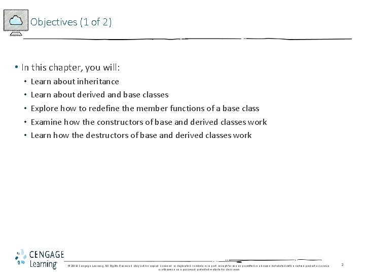 Objectives (1 of 2) • In this chapter, you will: • • • Learn Objectives (1 of 2) • In this chapter, you will: • • • Learn