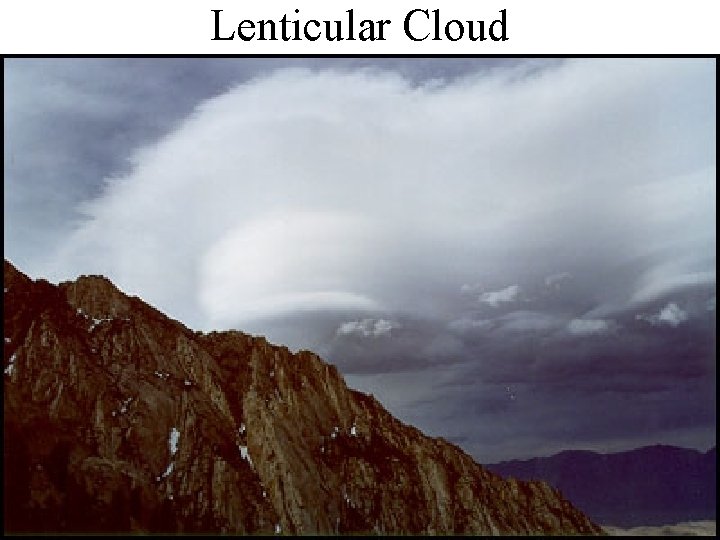 Lenticular Cloud 