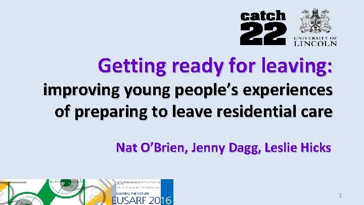 Getting ready for leaving: improving young people’s experiences of preparing to leave residential care