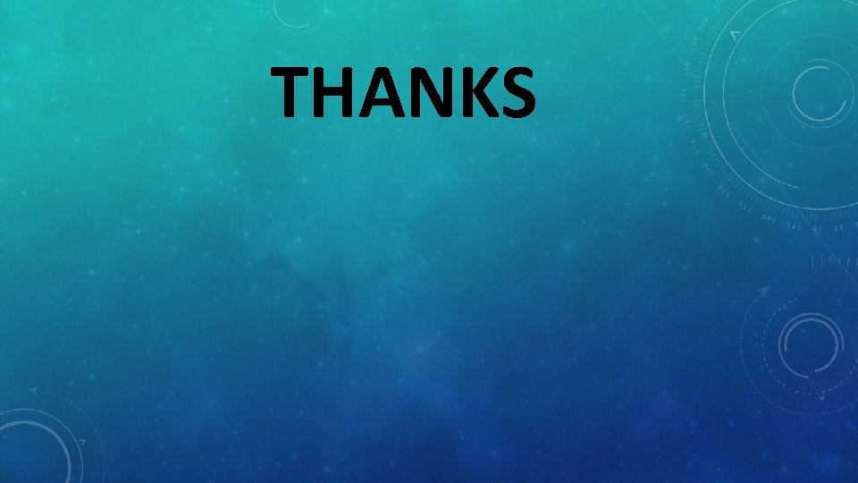 THANKS 