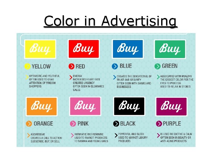 Color in Advertising 