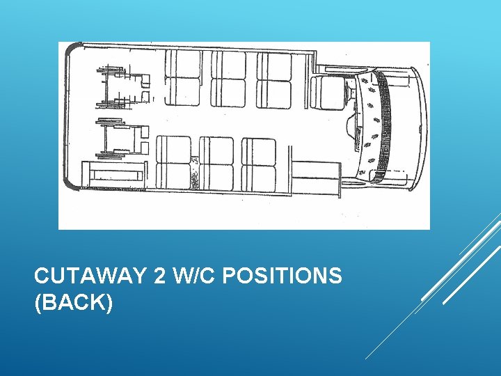 CUTAWAY 2 W/C POSITIONS (BACK) 