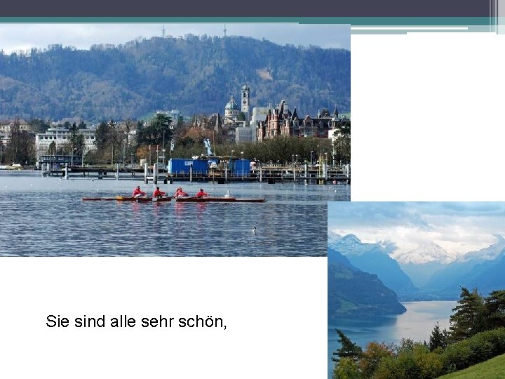 Sie sind alle sehr schön, 
