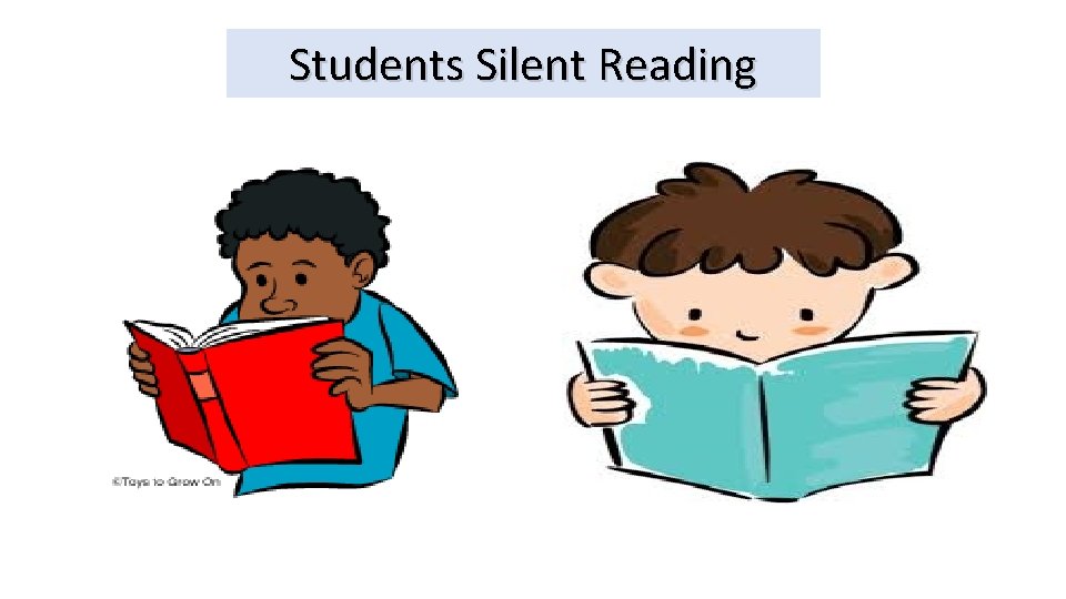 Students Silent Reading 