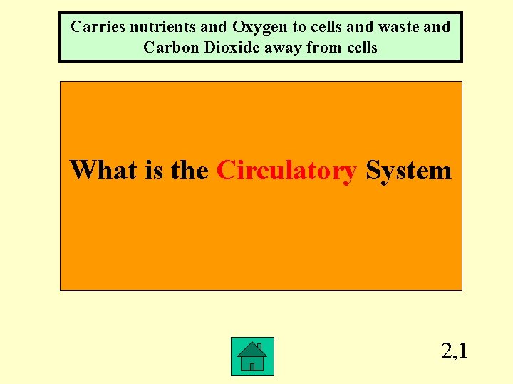 Carries nutrients and Oxygen to cells and waste and Carbon Dioxide away from cells