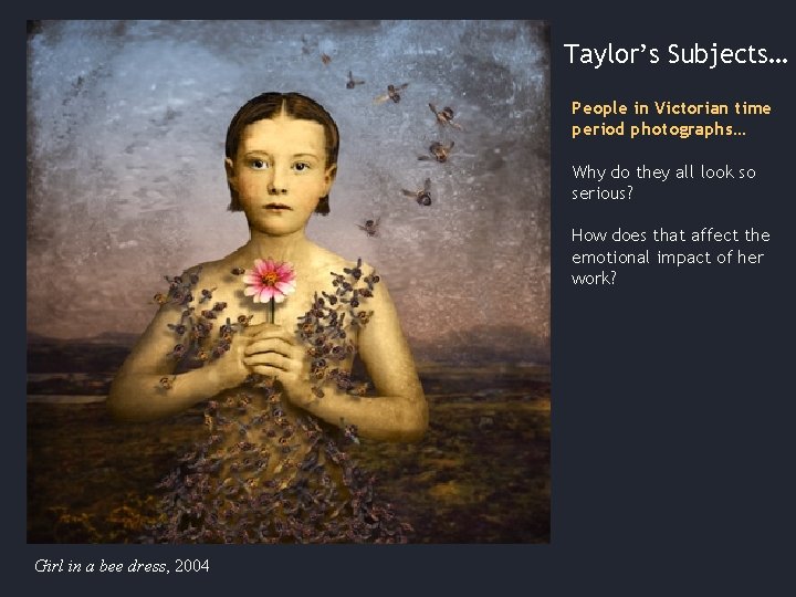 Taylor’s Subjects… People in Victorian time period photographs… Why do they all look so