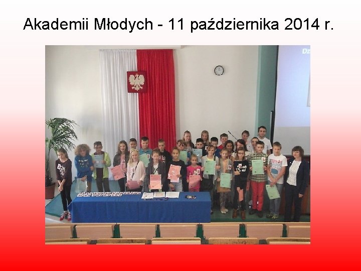 Akademii Młodych - 11 października 2014 r. 