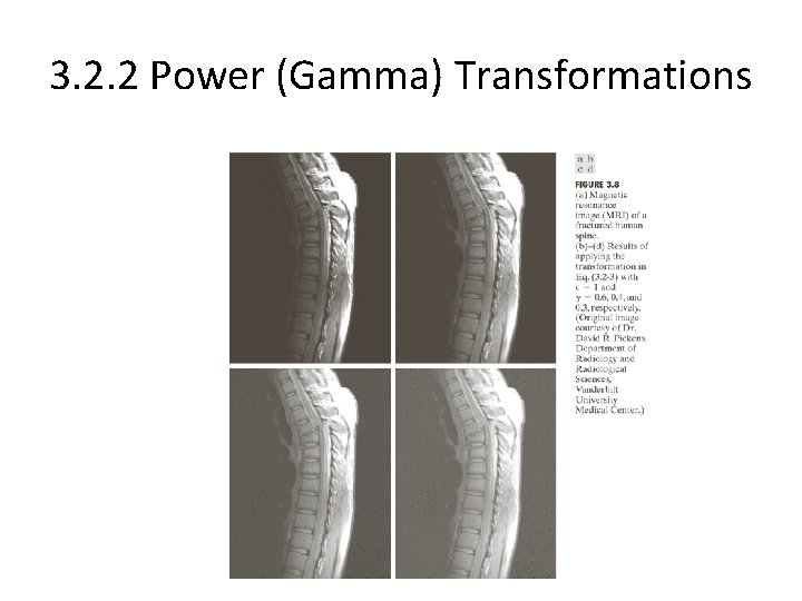 3. 2. 2 Power (Gamma) Transformations 