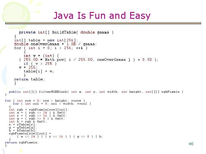 Java Is Fun and Easy 46 