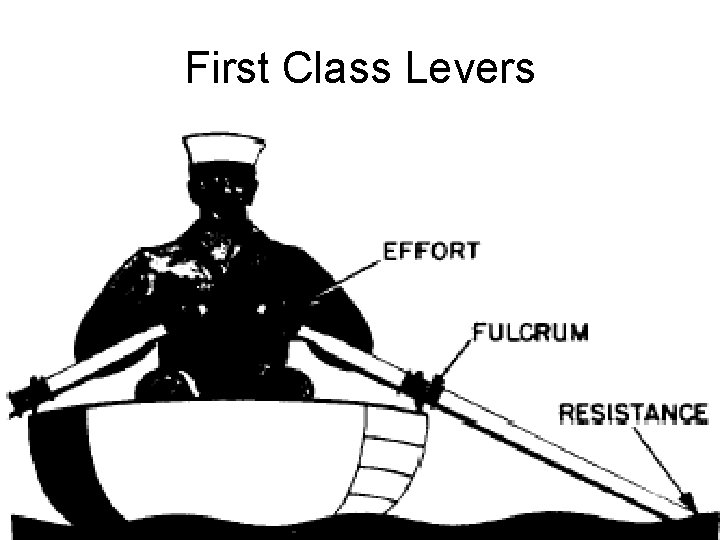 First Class Levers 