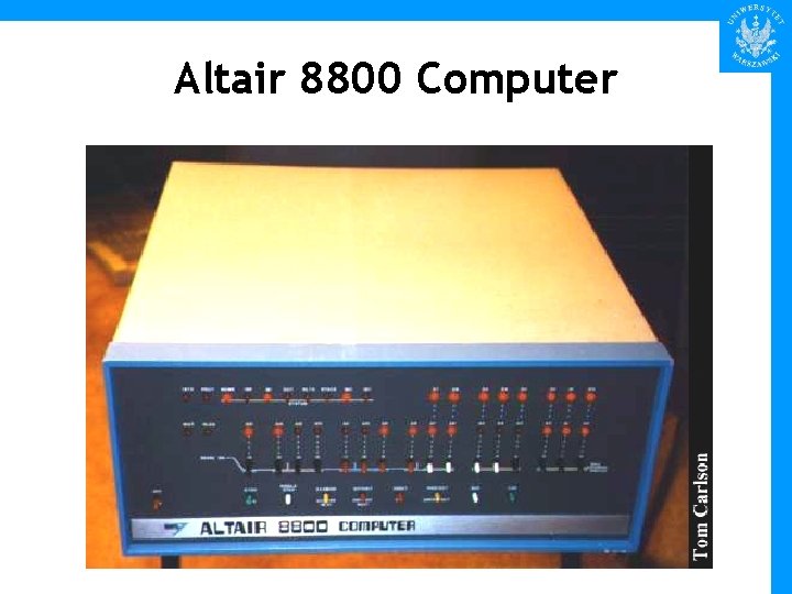 Altair 8800 Computer 