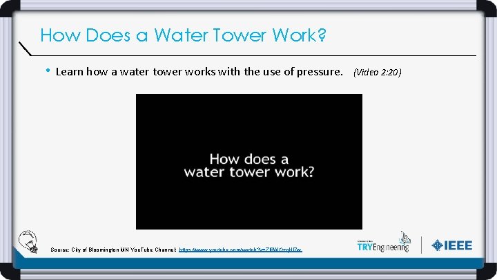 How Does a Water Tower Work? • Learn how a water tower works with