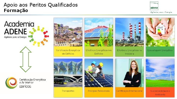 Apoio aos Peritos Qualificados Formação 
