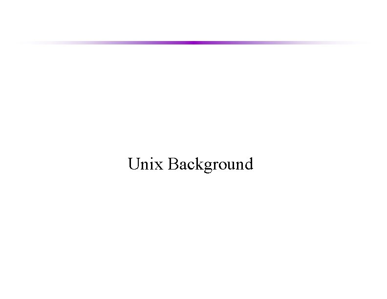 CS 3520 Website Development Unix Background 