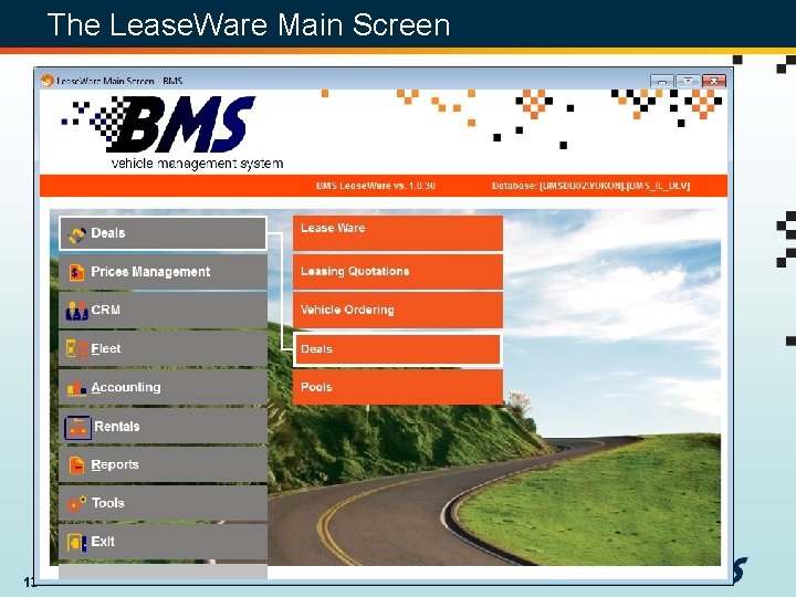 The Lease. Ware Main Screen 13 