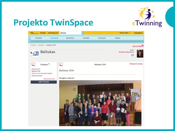 Projekto Twin. Space 