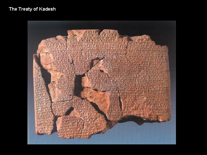 The Treaty of Kadesh 