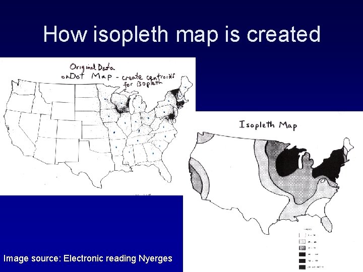 Isopelth Map Geography 360 Principles of Cartography May 1517 2006