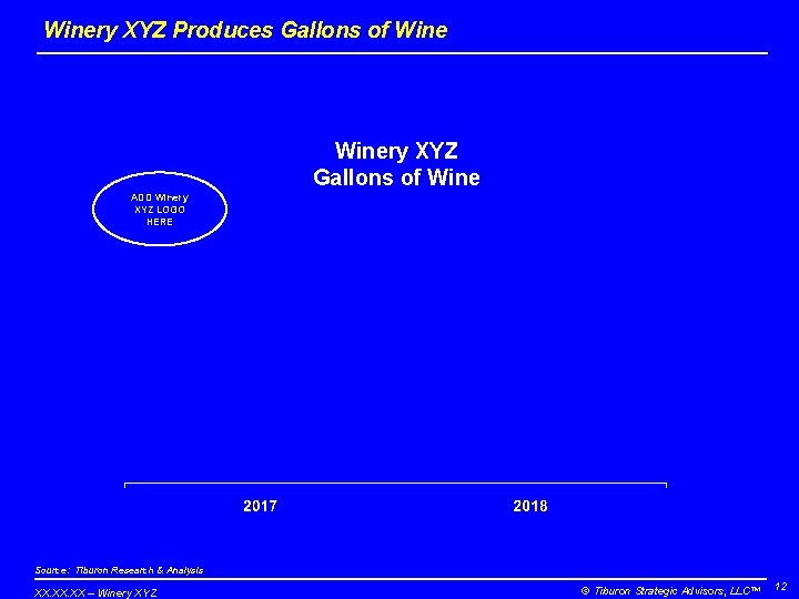 Winery XYZ Produces Gallons of Winery XYZ Gallons of Wine ADD Winery XYZ LOGO