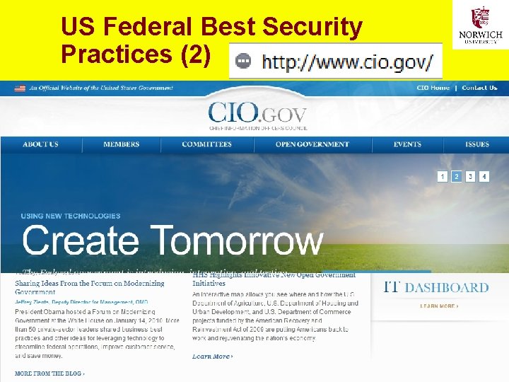 US Federal Best Security Practices (2) 17 Copyright © 2020 M. E. Kabay. All