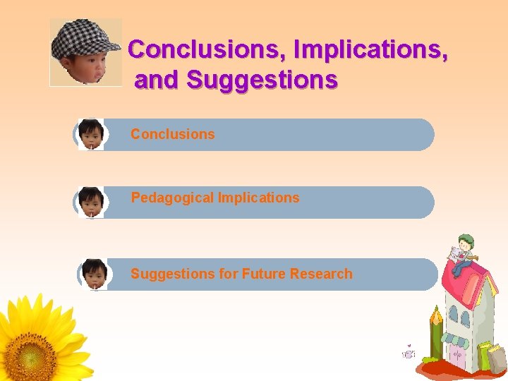 Conclusions, Implications, and Suggestions Conclusions Pedagogical Implications Suggestions for Future Research 