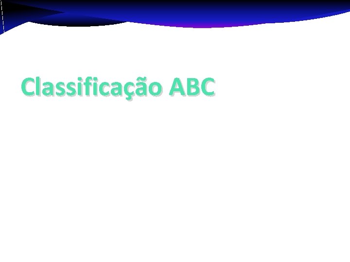 Classificação ABC 