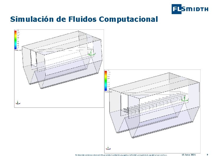 Simulación de Fluidos Computacional The information contained or referenced in this presentation is confidential