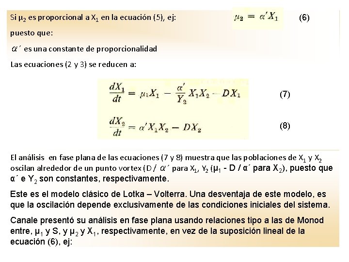 Si μ 2 es proporcional a X 1 en la ecuación (5), ej: (6)