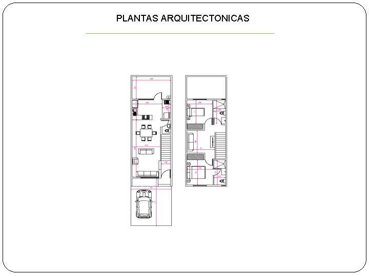 PLANTAS ARQUITECTONICAS 