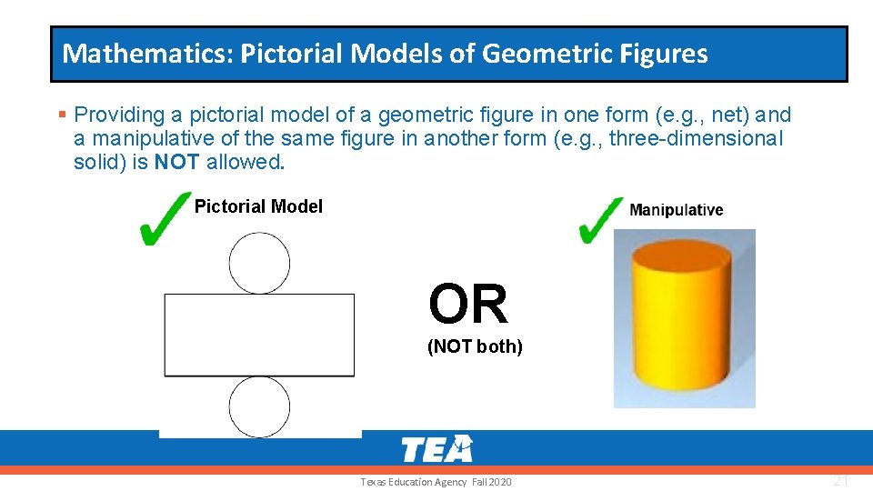 Mathematics: Pictorial Models of Geometric Figures § Providing a pictorial model of a geometric