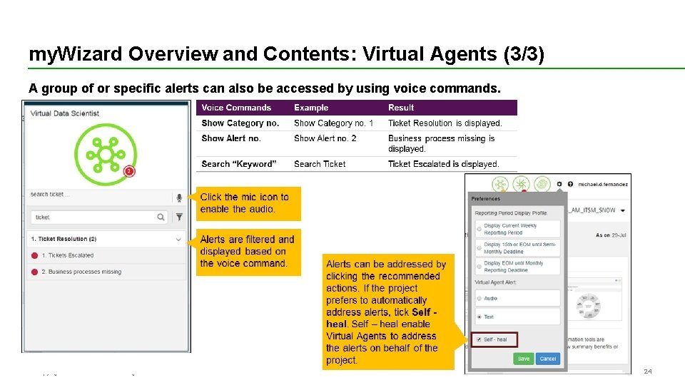 my. Wizard Overview and Contents: Virtual Agents (3/3) A group of or specific alerts