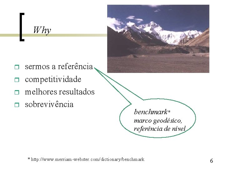 Why r r sermos a referência competitividade melhores resultados sobrevivência benchmark* marco geodésico, referência