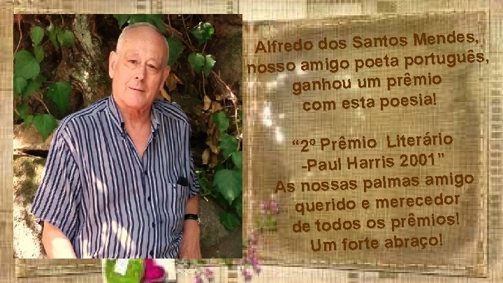 endes, Alfredo dos Santos M rtuguês, o p ta e o p o ig