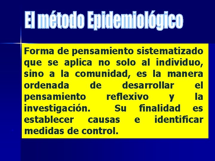 . Forma de pensamiento sistematizado que se aplica no solo al individuo, sino a