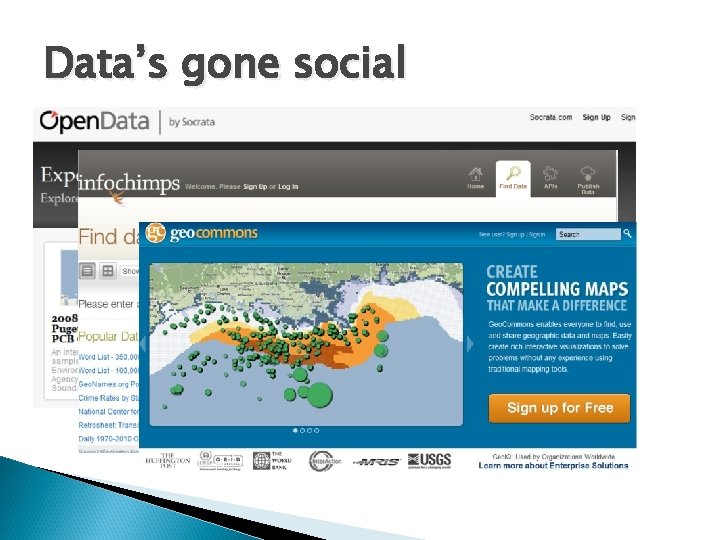 Data’s gone social 