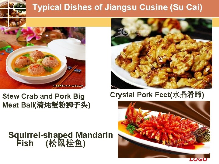 Typical Dishes of Jiangsu Cusine (Su Cai) Stew Crab and Pork Big Meat Ball(清炖蟹粉狮子头)