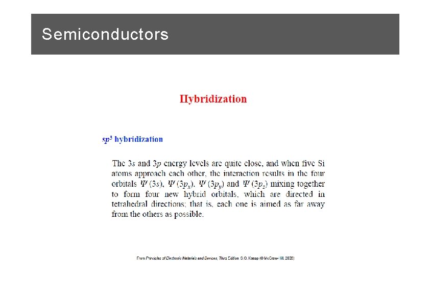 Semiconductors 