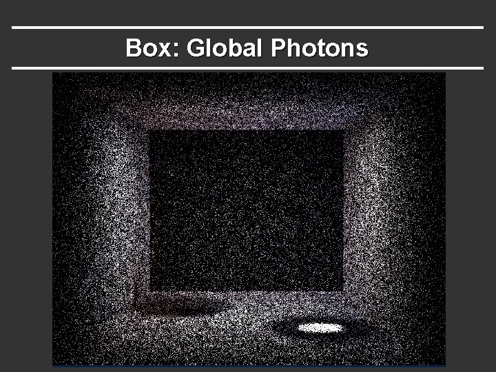 Box: Global Photons 