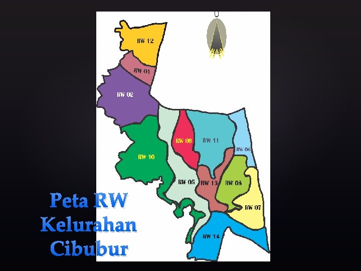 Peta RW Kelurahan Cibubur 